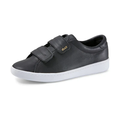 (W) Keds Ace V Leather 'Black'