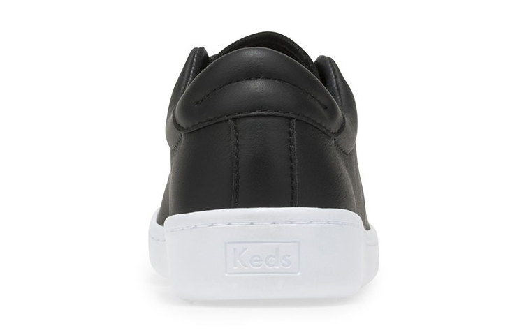 (W) Keds Ace V Leather 'Black' 圖 4