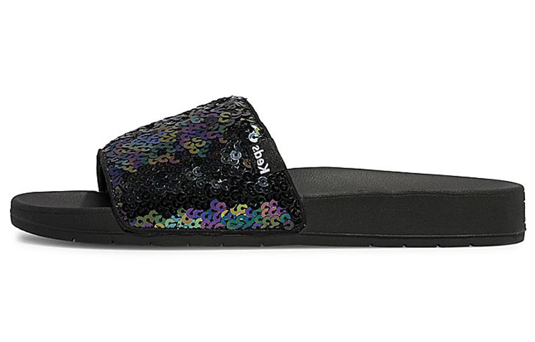 (Women) Keds Bliss II Jelly Sequin Slip-On 'Black' WF62786