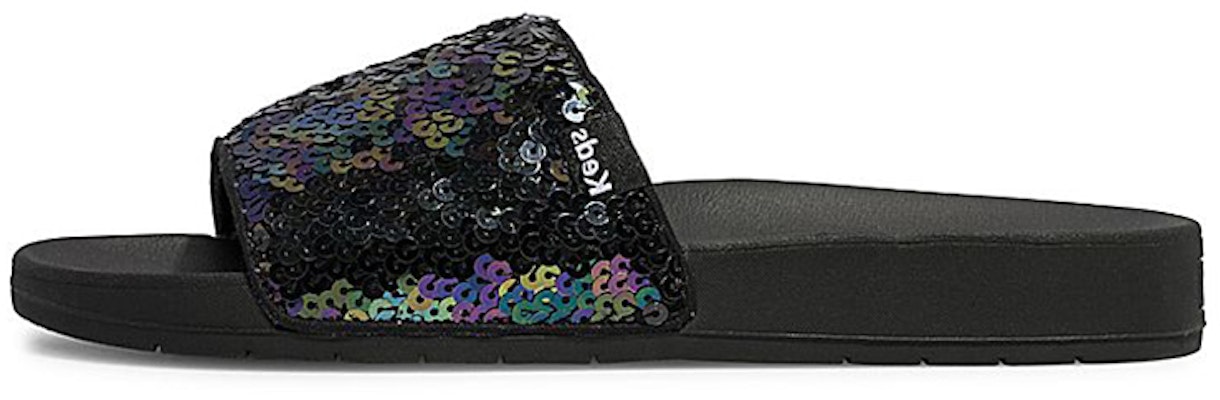 (Women) Keds Bliss II Jelly Sequin Slip-On 'Black' WF62786 Buy (Women) Keds Bliss II Jelly Sequin Slip-On 'Black' WF62786