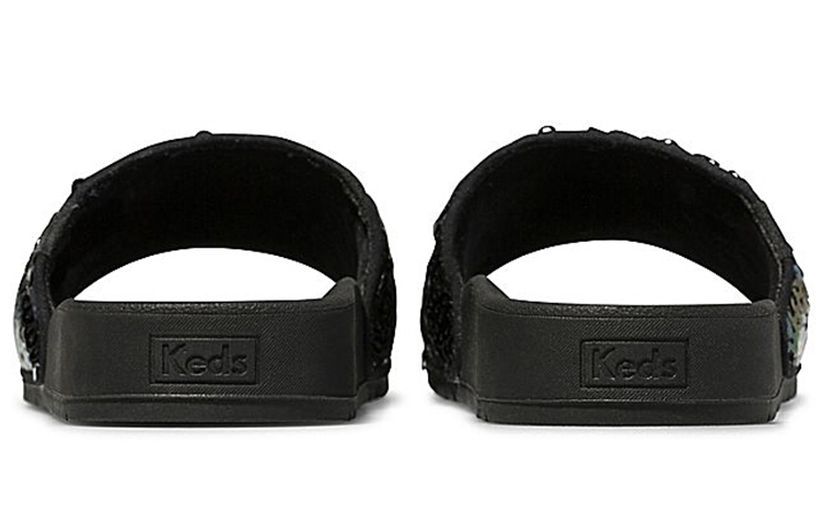 Lookbook (W) ケッズ ブリスII ジェリー スパンコールスリッポン (ブラック) WF62786