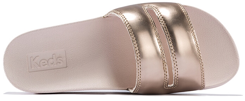 (Women) Keds Bliss II Slip-On 'Pink Gold' WF58226 Shop (Women) Keds Bliss II Slip-On 'Pink Gold' WF58226
