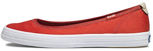 (Women) Keds Bryn 'Red Slip-On' WF61839 (Women) Keds Bryn 'Red Slip-On' WF61839