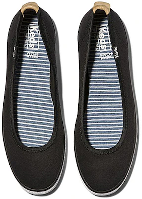 (W) Keds Bryn Slip-On 'Hitam Putih' WF59937 Order (W) Keds Bryn Slip-On 'Hitam Putih' WF59937