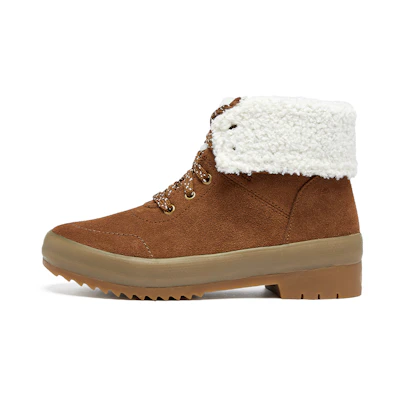(W) Keds Camp Boot 'Brown Shearling'