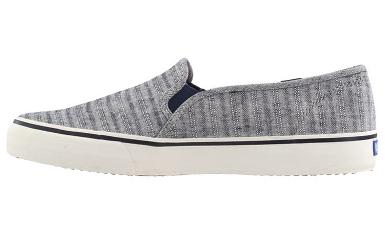 (W) Keds Canvas 'Linen Grey Stripe'