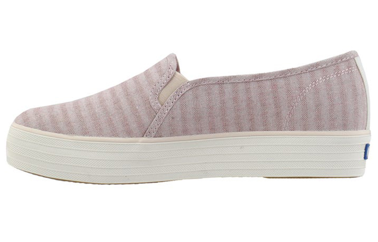 (Women) Keds Canvas 'Pink Grey Stripe' WF62084