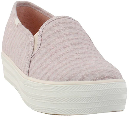(W) 女性向け Keds キャンバス「ピンクグレーストライプ」WF62084 WF62084 Lookbook (W) 女性向け Keds キャンバス「ピンクグレーストライプ」WF62084 WF62084