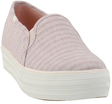 (Women) Keds Canvas 'Pink Grey Stripe' WF62084 Lookbook (Women) Keds Canvas 'Pink Grey Stripe' WF62084