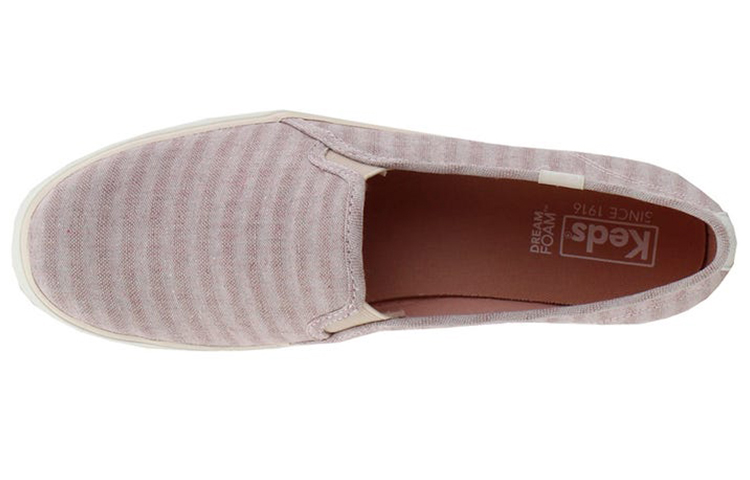 Shop (W) 女性向け Keds キャンバス「ピンクグレーストライプ」WF62084 WF62084