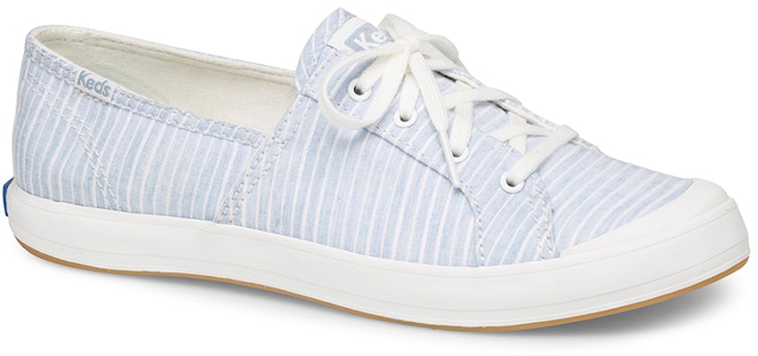 (Women) Keds Canvas 'Sandy Stripe Blue and White' WF60321 Order (Women) Keds Canvas 'Sandy Stripe Blue and White' WF60321