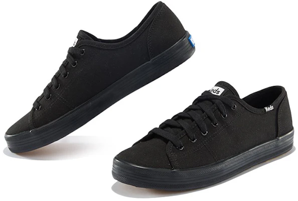 (W) Keds 黑色低帮帆布鞋 WF54683 Shop (W) Keds 黑色低帮帆布鞋 WF54683