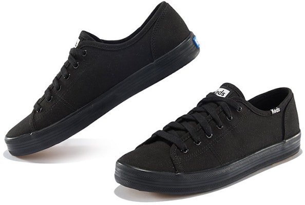 Keds 低筒帆布鞋 女款 黑色 Shop Keds 低筒帆布鞋 女款 黑色