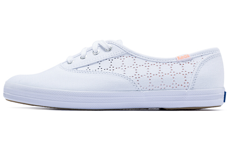 (Women) Keds Canvas Low 'Hollow White' WF55191