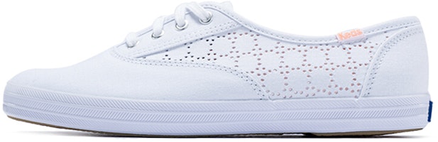 (Women) Keds Canvas Low 'Hollow White' WF55191 (Women) Keds Canvas Low 'Hollow White' WF55191