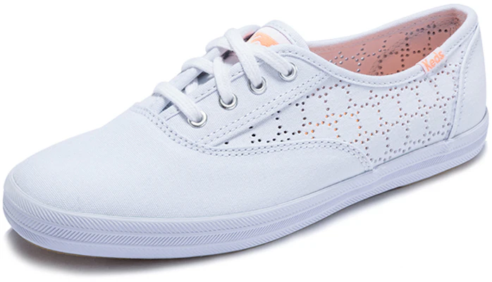 (W) Keds Canvas Bas ''Blanc Creux'' WF55191 Order (W) Keds Canvas Bas ''Blanc Creux'' WF55191