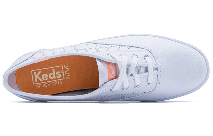 Lookbook (W) Keds Kanvas Rendah 'Hollow Putih' WF55191