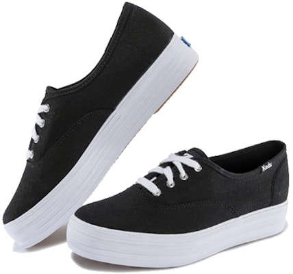 (W) Keds Kanvas Platform 'Bernafas Hitam' WF57298 Lookbook (W) Keds Kanvas Platform 'Bernafas Hitam' WF57298
