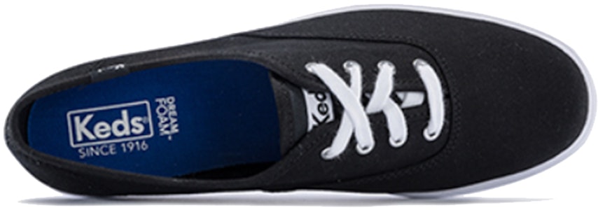 Keds 透氣厚底帆布鞋 女款 黑 Shop Keds 透氣厚底帆布鞋 女款 黑