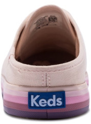 Keds 女款粉色一腳蹬休閒帆布鞋 Shop Keds 女款粉色一腳蹬休閒帆布鞋