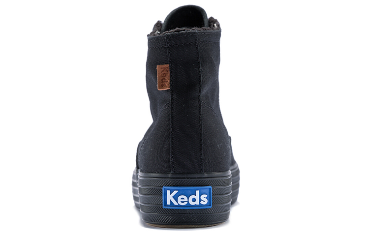 (W) Keds Canvas Sneaker with Fleece Lining 'Black' 圖 4