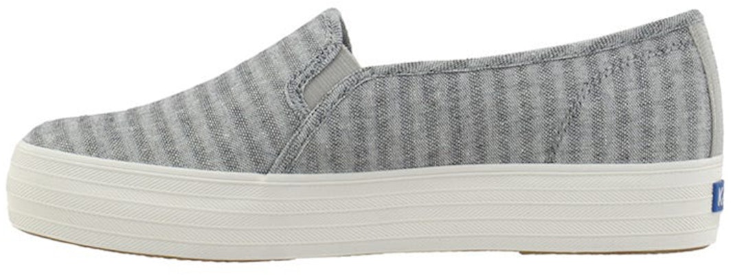 (Women) Keds Canvas Sneakers 'Grey Stripe' WF62083 Buy (Women) Keds Canvas Sneakers 'Grey Stripe' WF62083