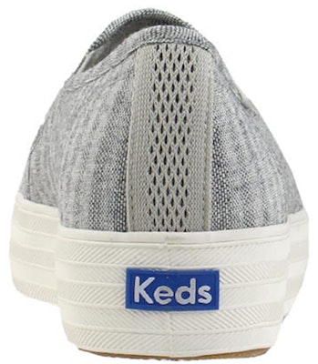 (Women) Keds Canvas Sneakers 'Grey Stripe' WF62083 Purchase (Women) Keds Canvas Sneakers 'Grey Stripe' WF62083