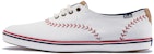 (W) Keds Kasut Kanvas 'Putih Merah' WF52476