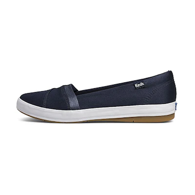 (W) Keds Carmel 'Deep Blue Slip-On'