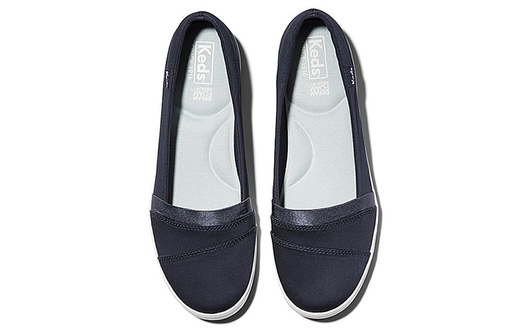 Order (Women) Keds Carmel 'Deep Blue Slip-On' WF59965