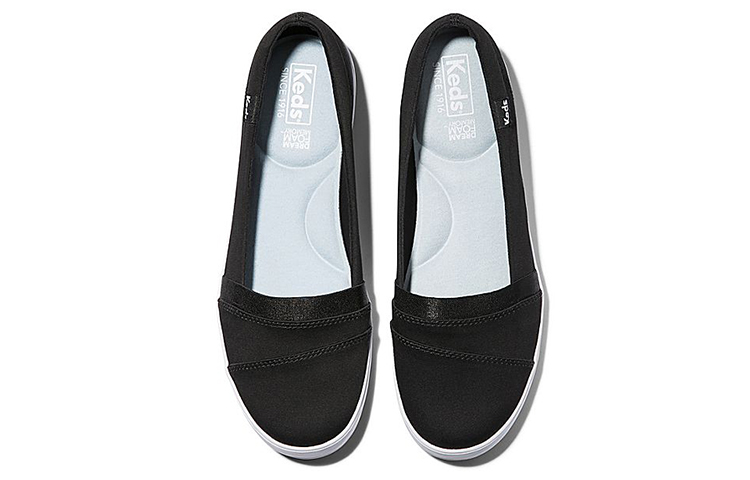 Order (Women) Keds Carmel Slip-On 'Black' WF59964
