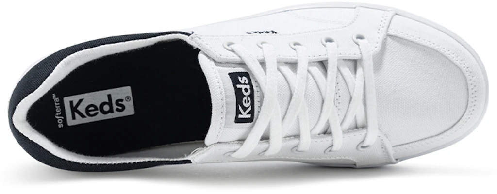 (W) Keds Center 2 'Canvas Blok Warna - Putih' WF65944 Shop (W) Keds Center 2 'Canvas Blok Warna - Putih' WF65944