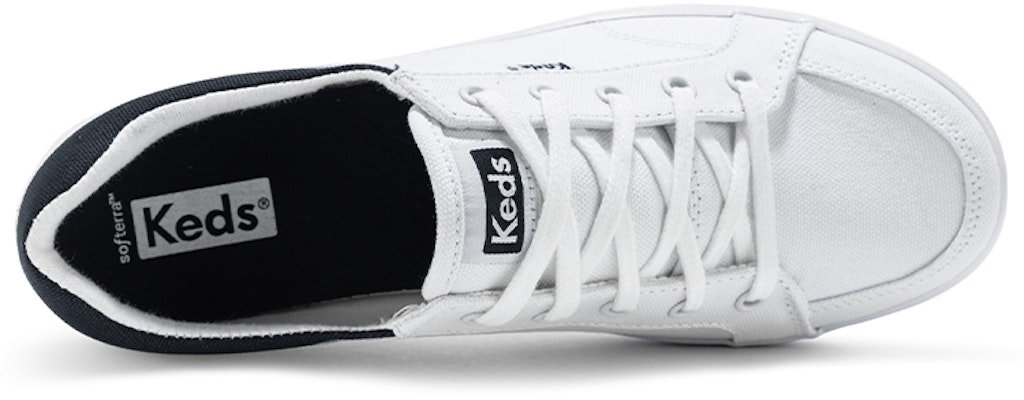 (W) Keds Center 2 'Canvas Blok Warna - Putih' WF65944 Shop (W) Keds Center 2 'Canvas Blok Warna - Putih' WF65944