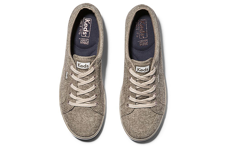 (W) Keds Center Brushed Denim 'Grey Brown' 圖 2