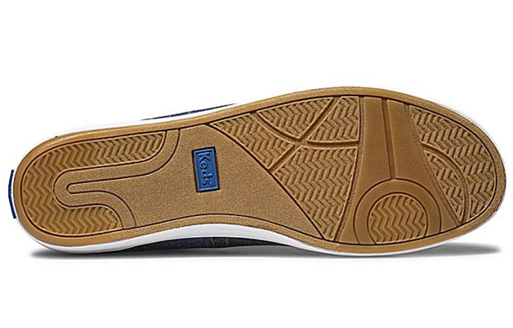 Shop (Women) Keds Center Chambray Low 'Blue' WF59957