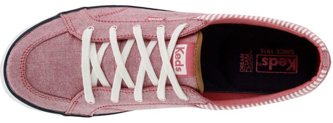 (W) Keds Center Chambray 粉色低帮鞋 WF61856 Shop (W) Keds Center Chambray 粉色低帮鞋 WF61856