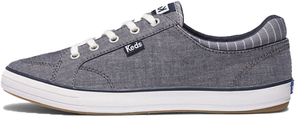 (W) Keds Center II Chambray Stripe ''Grau Casual'' WF64234 Buy (W) Keds Center II Chambray Stripe ''Grau Casual'' WF64234