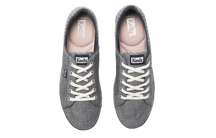 Order (W) Keds Center II Chambray Stripe ''Grau Casual'' WF64234