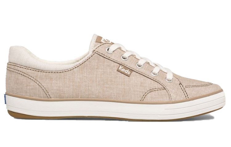 (W) Keds Center II Chambray Stripe 'Light Brown' 圖 2