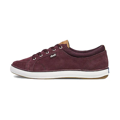 (W) Keds Center Suede 'Burgundy'