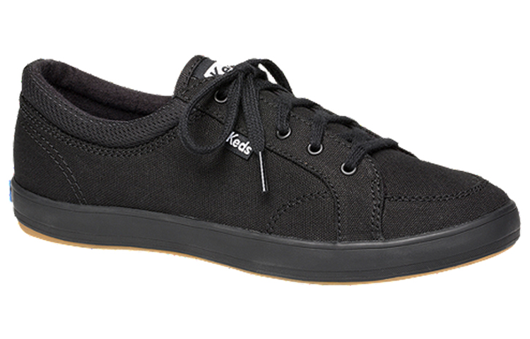 (W) Keds Center Twill 'Black Low-Top Casual' 圖 2
