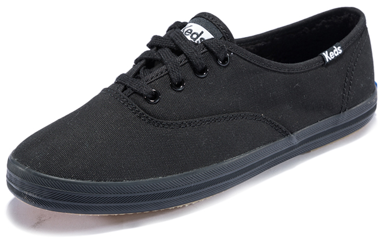 Order Keds Champion 加絨帆布鞋 女款 黑