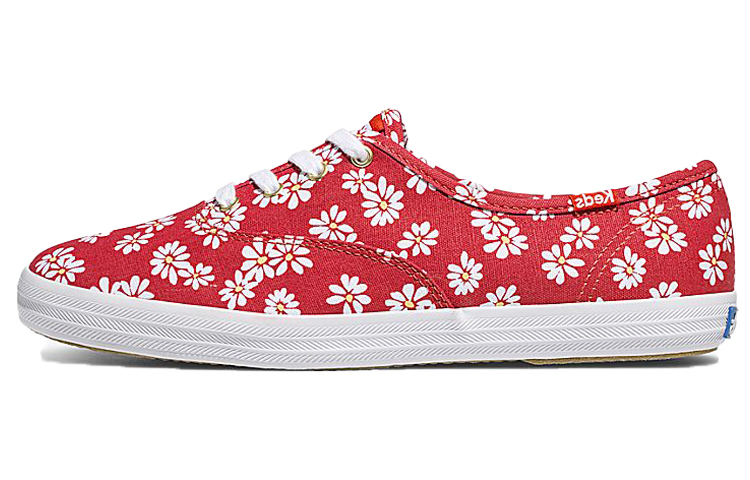 (W) Keds Champion 'Daisy Print Red White'