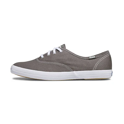(W) Keds Champion 'Grey Low-Top Canvas'