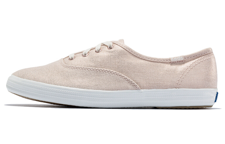 (W) Keds Champion 'Metallic Canvas Rose Gold'