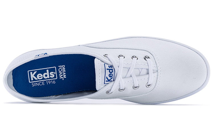 Lookbook (W) 케즈 챔피언 빈티지 화이트 로우탑 (Keds Champion Vintage White Low) WF34000