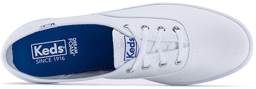 (W) Keds Champion 'Kanvas Rendah Putih Vintage' WF34000 Lookbook (W) Keds Champion 'Kanvas Rendah Putih Vintage' WF34000