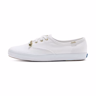 (W) Keds Champion 'White Canvas Low'