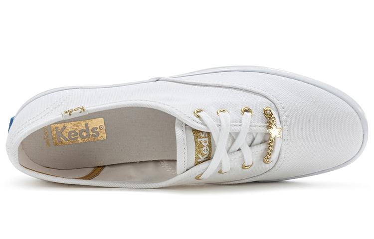 Shop (Women) Keds Champion 'White Canvas Low' WF65885