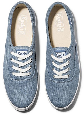 (Women) Keds Champion Canvas 'Denim Blue' WF61139 Order (Women) Keds Champion Canvas 'Denim Blue' WF61139